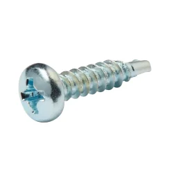 Vis zinguée autoperceuses à tête Philips 3,5x16 mm, 25 pièces