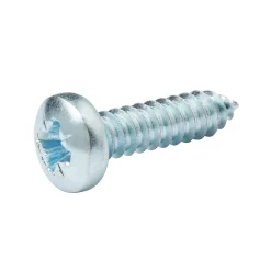 Vis zinguée autoperceuses à tête cylindrique, 6,3x25 mm - 25 pièces