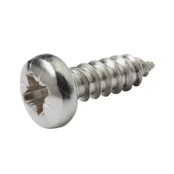 Vis zinguée autoperceuses à tête cylindrique acier inoxydable A2, 4,2x13 mm - 25 pièces