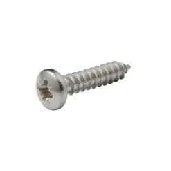 Vis zinguée autoperceuses à tête cylindrique acier inoxydable A2, 4,2x19 mm - 25 pièces