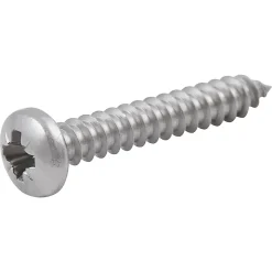 Vis zinguée autoperceuses à tête cylindrique acier inoxydable A2, 4,2x25 mm - 25 pièces