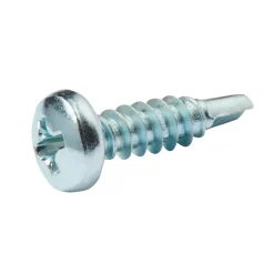 Vis zinguée autoperceuses à tête cylindrique, 4,2x16 mm - 25 pièces