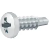 Vis zinguée autoperceuses à tête cylindrique, 3,5x13 mm - 200 pièces