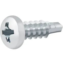 Vis zinguée autoperceuses à tête cylindrique, 3,5x13 mm - 200 pièces