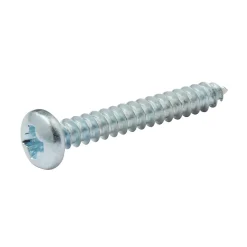 Vis zinguée autoperceuses à tête cylindrique, 3,5x25 mm - 25 pièces