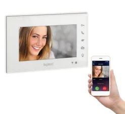 Visiophone connecté Legrand Easy kit écran blanc 7"