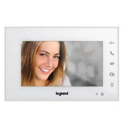 Visiophone connecté Legrand Easy kit écran blanc 7