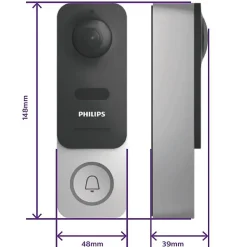 Visiophone connecté Philips Welcome Eye Link