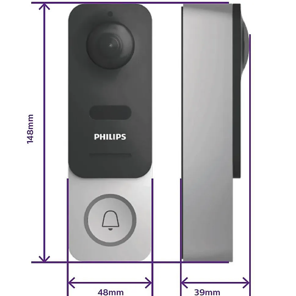 Visiophone connecté Philips Welcome Eye Link