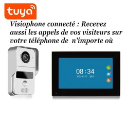 Visiophone connecté wifi avec écran tactile