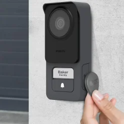 Visiophone filaire et connecté Image qualité 3K Philips WelcomeEye Connect 3 avec transformateur