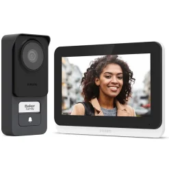 Visiophone filaire et connecté 3K Philips WelcomeEye Connect 3 avec écran supplémentaire et transformateur