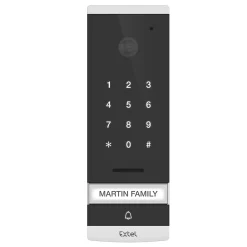 Visiophone filaire EXTEL Code 7 pouces / 18cm avec clavier à code intégré