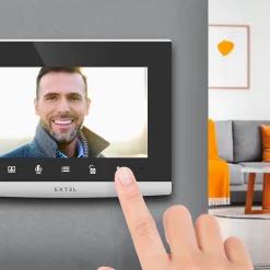 Visiophone sans fil et connecté Extel Wave2 écran 7