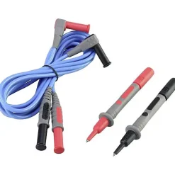 VOLTCRAFT MSL-504 cordon de mesure mâle 4 mm, pointe de test, 1,20 m - 1000 V, 10 A, garantie 3 ans.