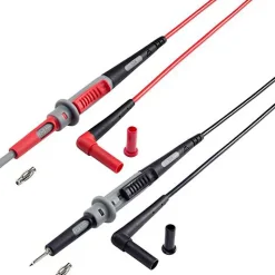 VOLTCRAFT MS-4PS-E Cordon de mesure de sécurité 4 mm 1 m bicolore 10 A 1000 V