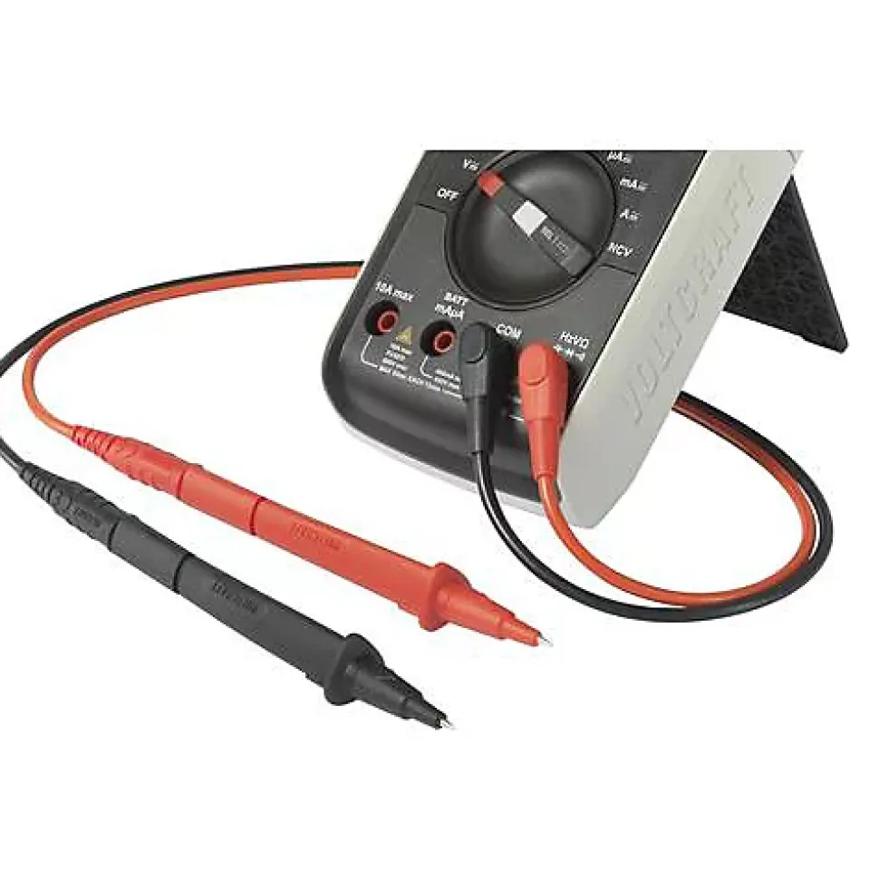 VOLTCRAFT VC801 Cordon de mesure 4 mm avec pointe de test 1,5 m, CAT III 1000 V, 10 A