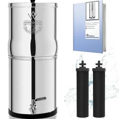 Weeplow(r) Earth 8.5L Édition Essentielle - système de filtration par gravité pour eau potable