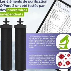 Weeplow(r) Venus 5.6L Édition Essentielle - système de filtration par gravité pour eau potable