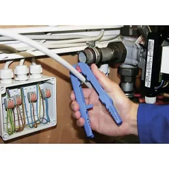 WEICON TOOLS Multi-Stripper No. 400 - Dénudeur de câble polyvalent 155 mm - pour conducteurs 0,5 à 6 mm²