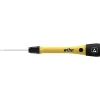 Wiha 43678 PicoFinish ESD Tournevis cruciforme Phillips PH1 x 60 mm, manche ergonomique antistatique