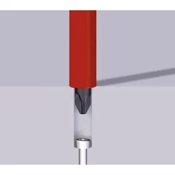 Wiha Pozidriv PZ1 SoftFinish-slimFix VDE 1000 V 35395, tournevis isolé 191 mm