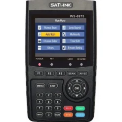 WS-6975 Mesureur de Champ Terrestre DVB-T2 MPEG-2 MPEG4 H.265 SATLINK