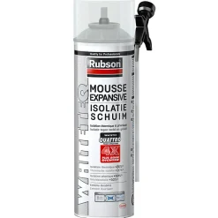 24x aerosols mousse PU expansive 500ml RUBSON WhiteTEQ