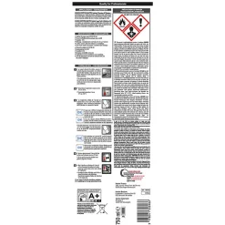 24x Mousse expansive 750ml RUBSON WhiteTeq isolation thermique et phonique Rubson