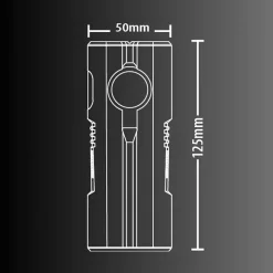 Xanlite - Baladeuse LED pliable, Rechargeable USB, 200 lumens - BL200RUSB