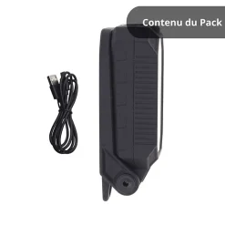 Xanlite - Baladeuse LED Rechargeable USB-C, 5 modes d'éclairage, 450 lumens - BL700R