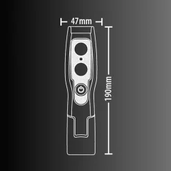 Xanlite - Baladeuse LED Sans Fil, Rechargeable USB, 200 Lumens - BL250R