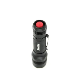 Xanlite - Lampe Torche LED Métallique, x3 Modes d'Eclairage, 300 Lumens, Piles Incluses - TO250S