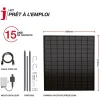 Xanlite - Panneau solaire Kit Advanced 500W, IP67, Onduleur WIFI, Câble 3m - ENKADVANC500W